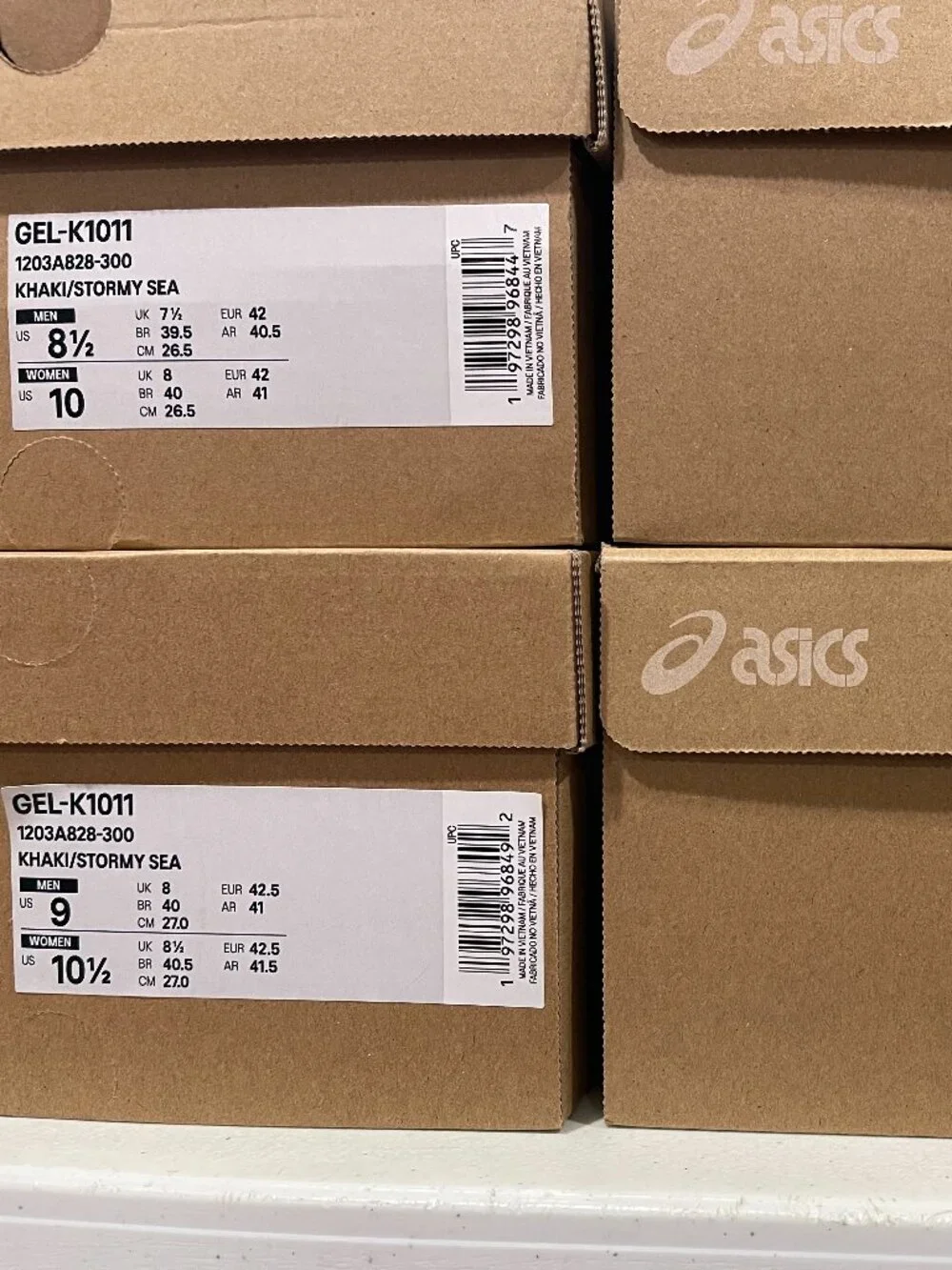 Asics GEL-K1011 Live Oak Politics Mens Sizes